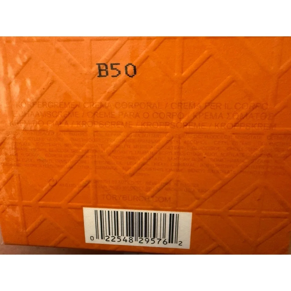 Tory‎ Burch Body Cream by Tory Burch 6.5 oz / 190 ml New in Box -Hard to Find!